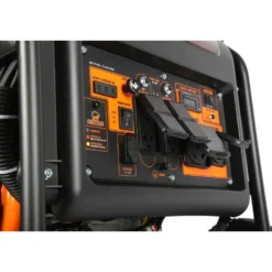 WEN GN875iX 8750-Watt RV and Transfer-Switch-Ready 120V/240V Electric Start Open Frame Inverter Generator with CO Shutdown Sensor