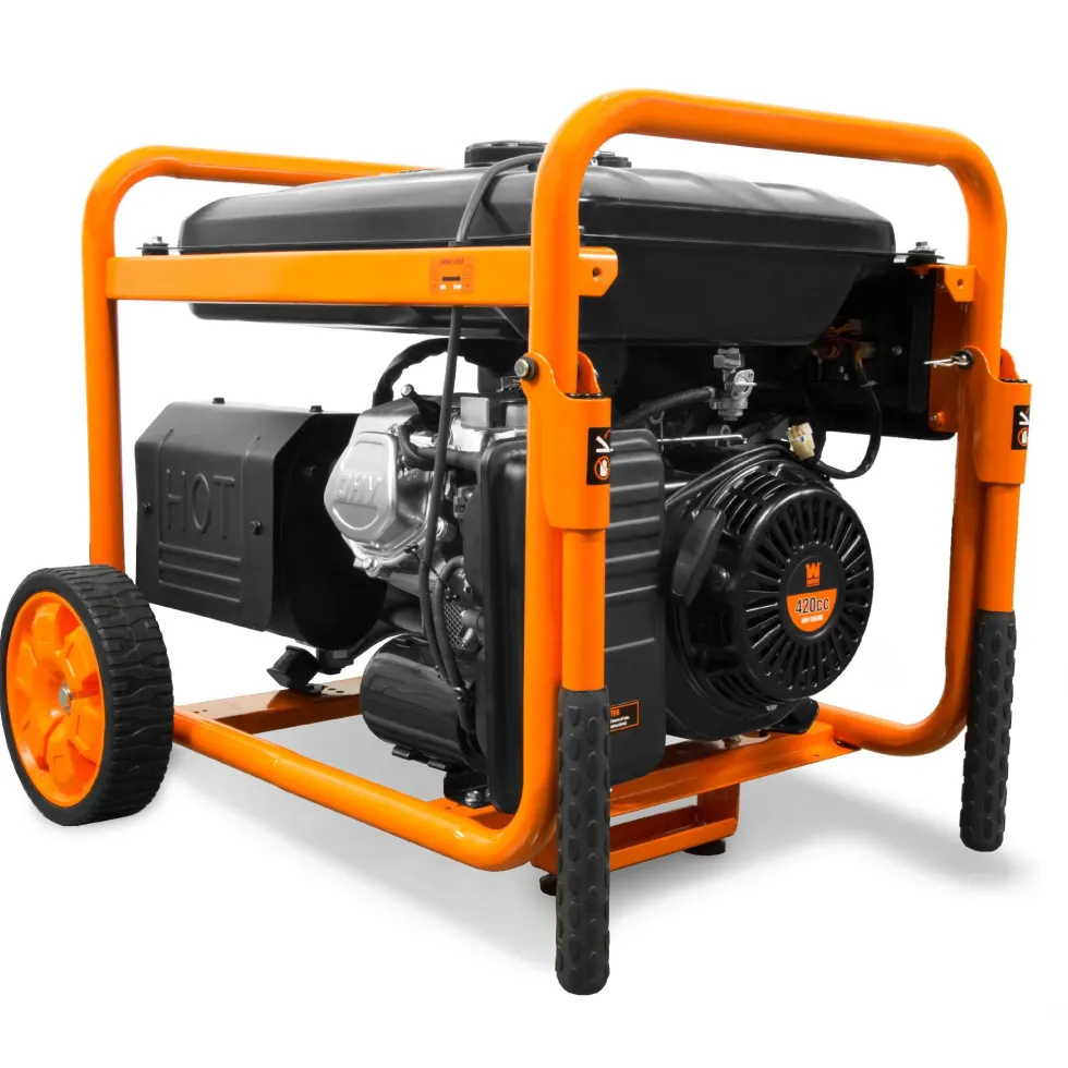 WEN GN9500 9500-Watt 420cc Transfer Switch and RV Ready 120V/240V Portable Generator with Remote Electric Start