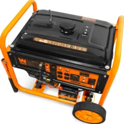 WEN GN9500 9500-Watt 420cc Transfer Switch and RV Ready 120V/240V Portable Generator with Remote Electric Start