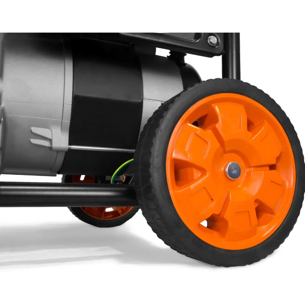 WEN GN6000 6000-Watt RV-Ready Portable Generator with Wheel Kit