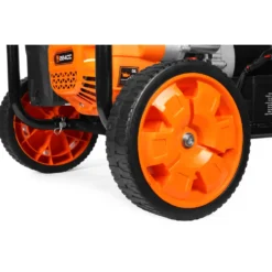 WEN GN5602X 5,600-Watt Portable Generator with Wheel Kit, Electric Start, 224cc, Transfer-Switch, RV-Ready, and CO Watchdog