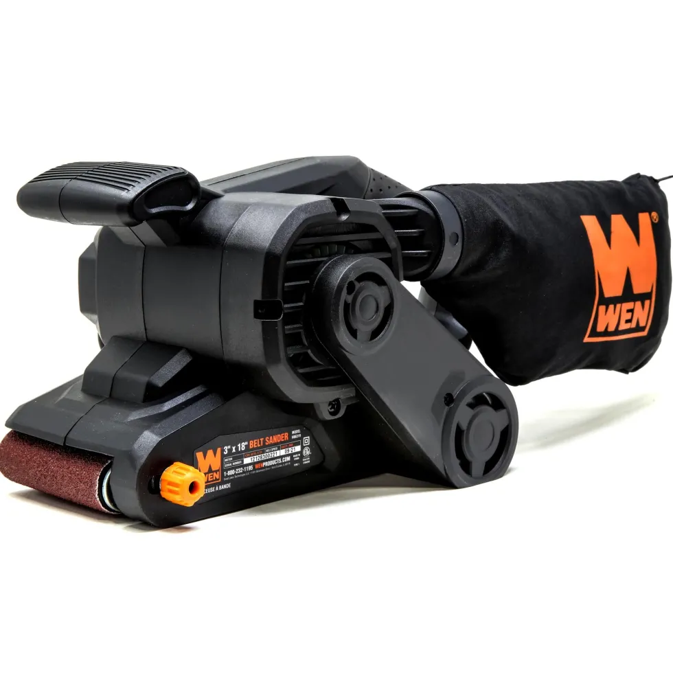 WEN HB6319 6.3-Amp 3-by-18-Inch Handheld Portable Belt Sander