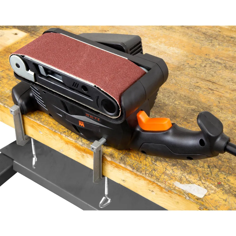 WEN HB3185 5-Amp 3-by-18-Inch Variable Speed Combination Handheld and Benchtop Belt Sander