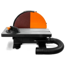 WEN 65812 12-Inch Benchtop Disc Sander with Miter Gauge and Dust Collection System