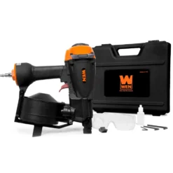WEN 61783 3/4-Inch to 1-3/4-Inch Pneumatic Coil Roofing Nailer