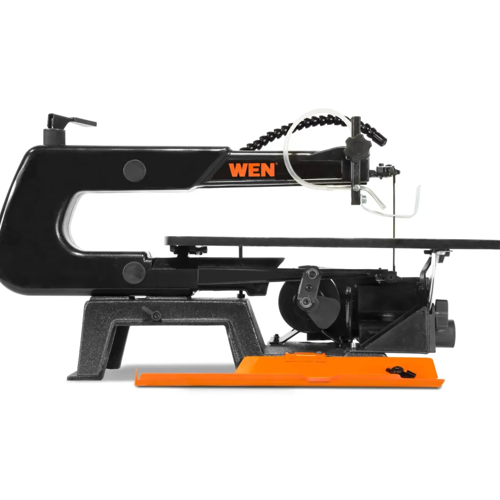 WEN 3923 16-Inch Variable Speed Scroll Saw with Easy-Access Blade Changes and Work Light
