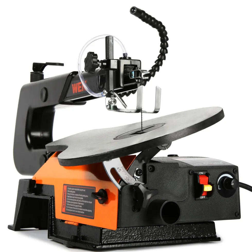 WEN 3923 16-Inch Variable Speed Scroll Saw with Easy-Access Blade Changes and Work Light