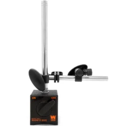 WEN 10711 Industrial-Strength Adjustable Magnetic Base for Dial Indicators
