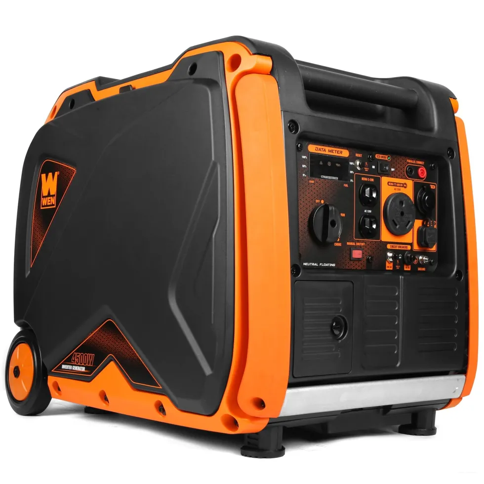 WEN 56450i Super Quiet 4500-Watt RV-Ready Portable Inverter Generator with Fuel Shut-Off