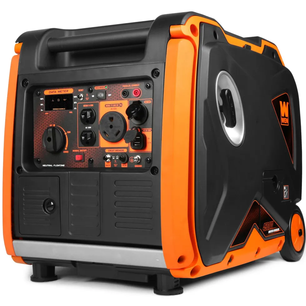WEN 56450i Super Quiet 4500-Watt RV-Ready Portable Inverter Generator with Fuel Shut-Off