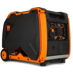 WEN 56455i Super Quiet 4500-Watt RV-Ready Portable Inverter Generator with Fuel Shut-Off and Electric Start