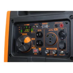 WEN 56455i Super Quiet 4500-Watt RV-Ready Portable Inverter Generator with Fuel Shut-Off and Electric Start