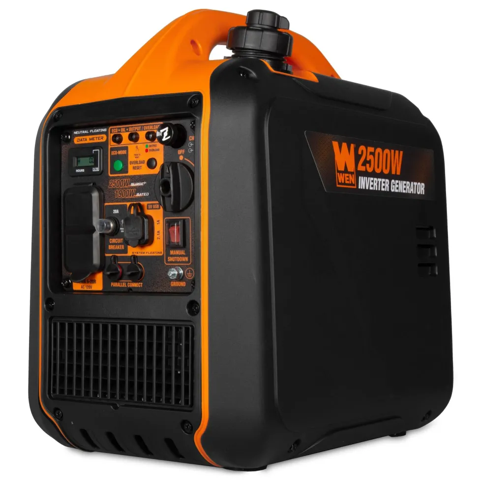 WEN 56250i 2500-Watt Inverter Generator, Quiet, Portable, and Lightweight with Fuel Shut Off