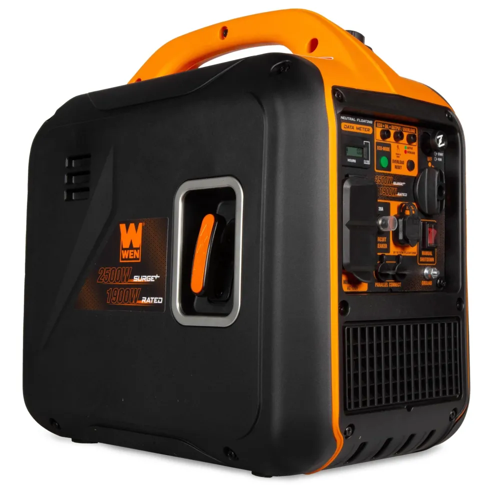 WEN 56250i 2500-Watt Inverter Generator, Quiet, Portable, and Lightweight with Fuel Shut Off
