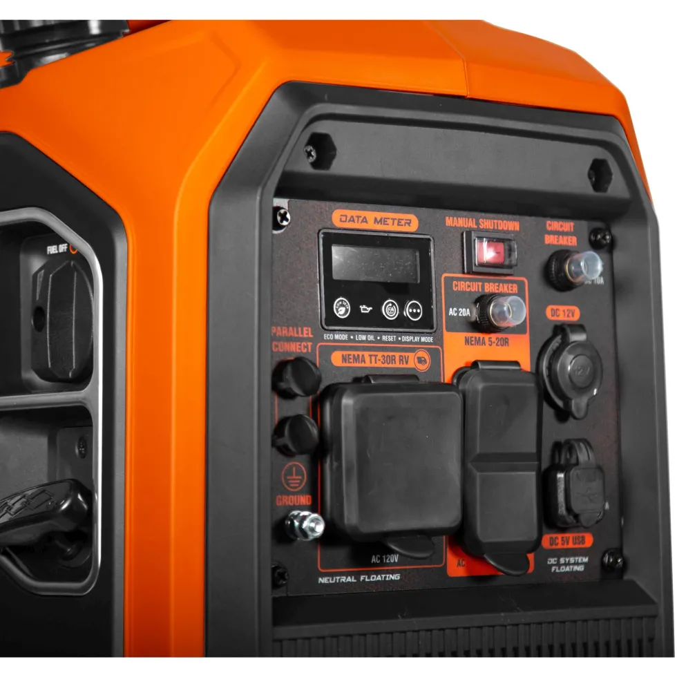 WEN 56432i 4500-Watt Inverter Generator, RV-Ready, Quiet, Portable, and Lightweight with Fuel Shut Off
