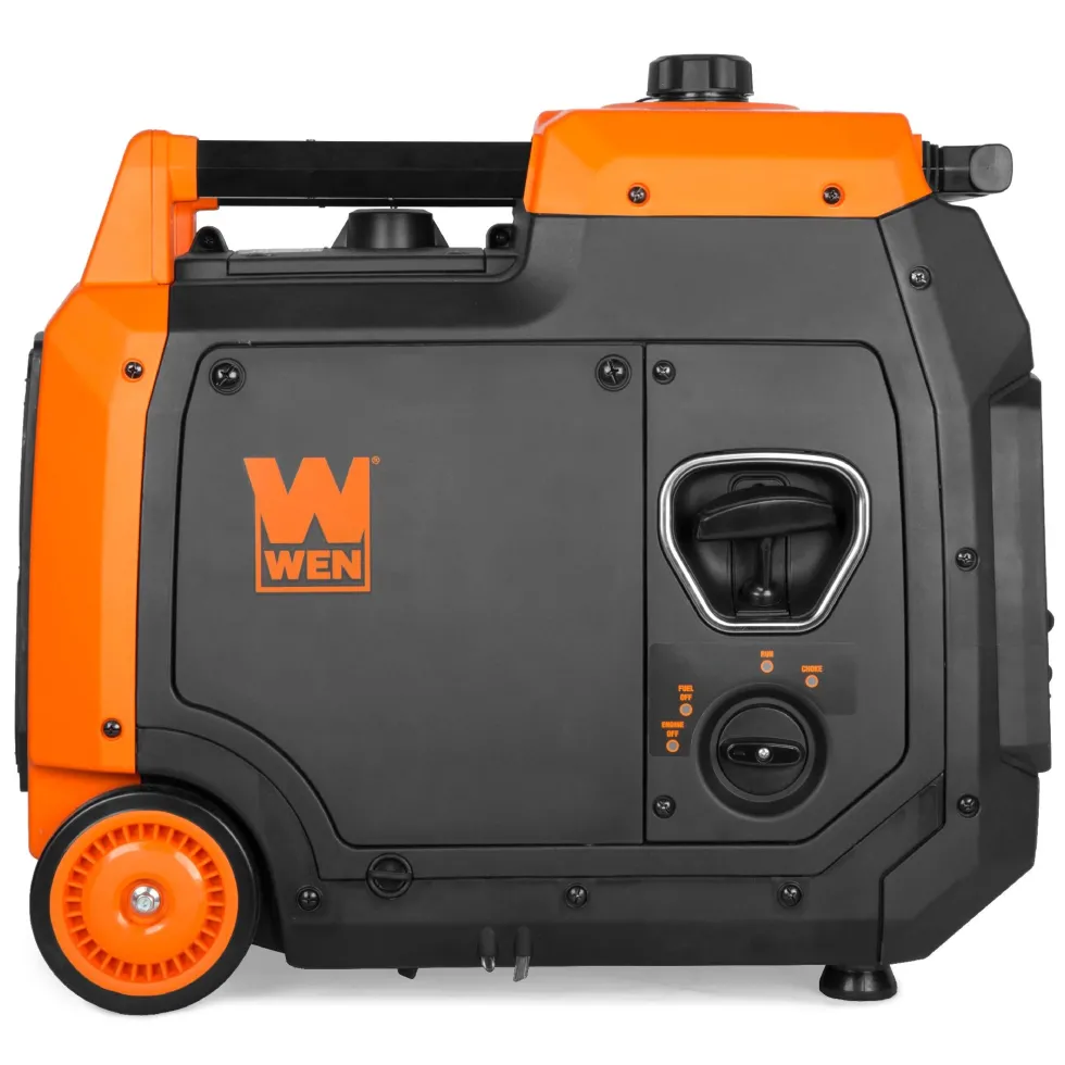 WEN 56480iX Quiet and Lightweight 4800-Watt RV-Ready Electric Start Portable Inverter Generator with Fuel Shut Off and CO Watchdog