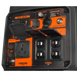 WEN 56480iX Quiet and Lightweight 4800-Watt RV-Ready Electric Start Portable Inverter Generator with Fuel Shut Off and CO Watchdog