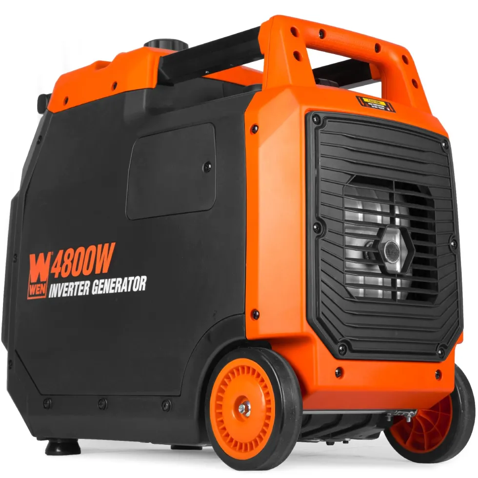 WEN 56480iX Quiet and Lightweight 4800-Watt RV-Ready Electric Start Portable Inverter Generator with Fuel Shut Off and CO Watchdog