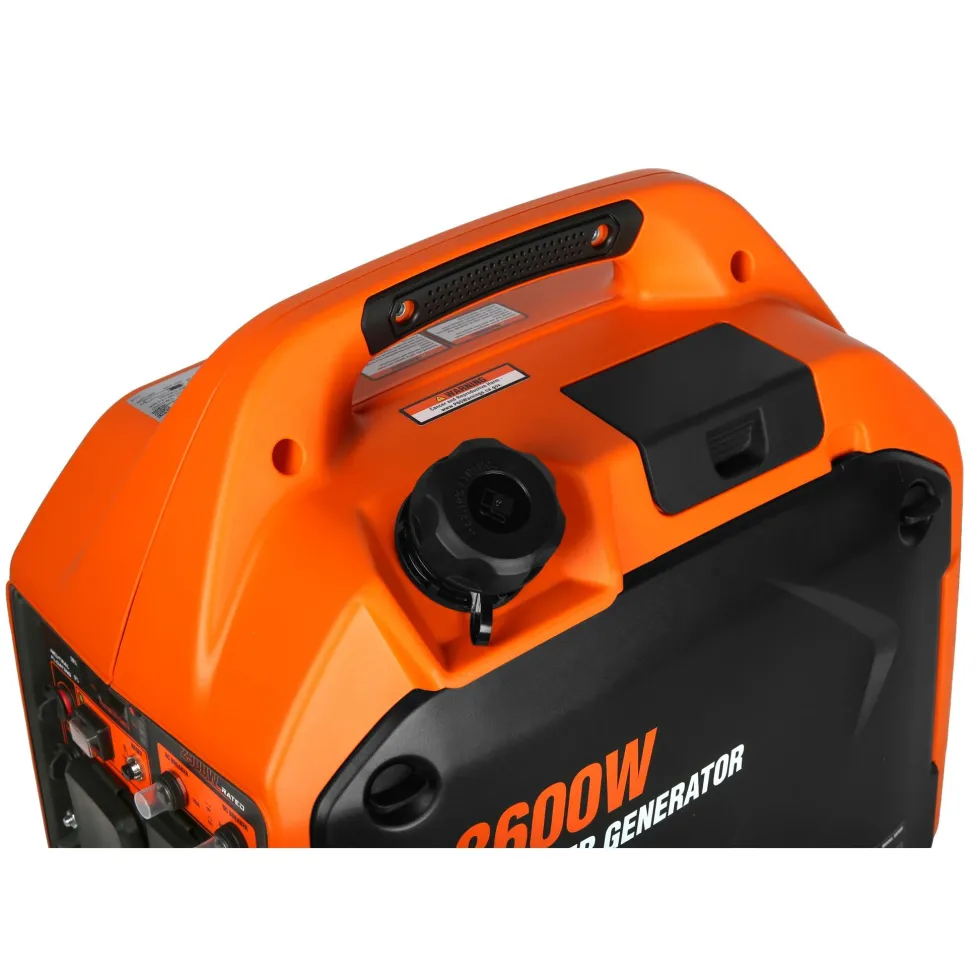 WEN 56360iX Quiet and Lightweight 3600-Watt RV-Ready Portable Inverter Generator with Fuel Shut Off and CO Watchdog