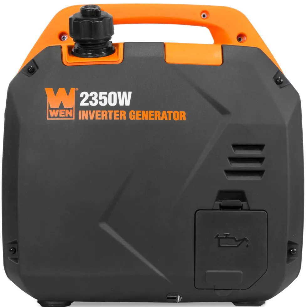 WEN 56235iX Super Quiet Ultra Lightweight 2350-Watt Portable Inverter Generator with Fuel Shut Off and CO Sensor