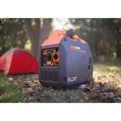 WEN 56235iX Super Quiet Ultra Lightweight 2350-Watt Portable Inverter Generator with Fuel Shut Off and CO Sensor