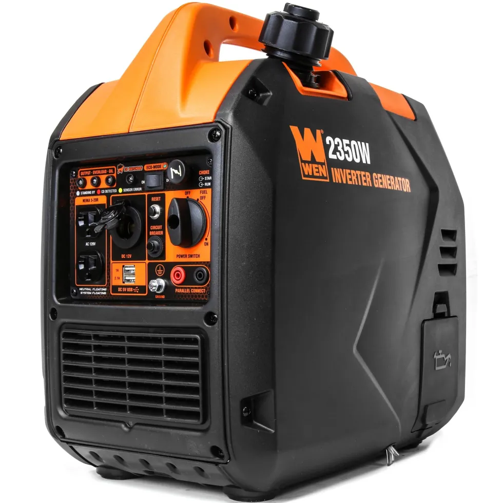 WEN 56235iX Super Quiet Ultra Lightweight 2350-Watt Portable Inverter Generator with Fuel Shut Off and CO Sensor
