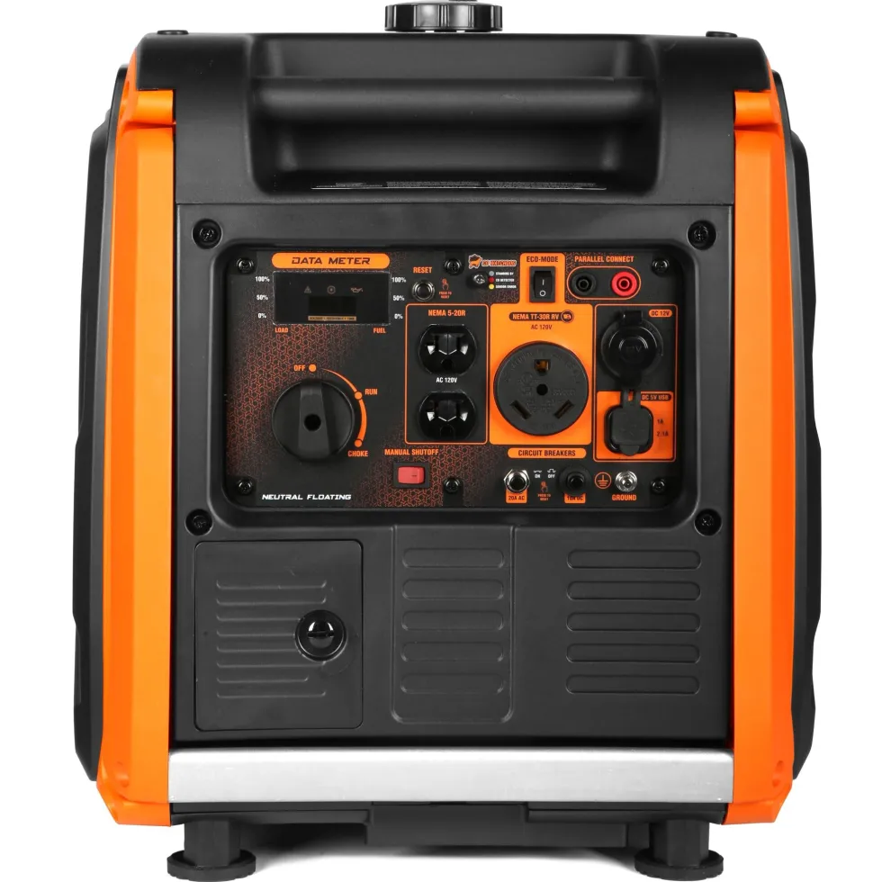 WEN 56450iX Super Quiet 4500-Watt RV-Ready Portable Inverter Generator with Fuel Shut-Off and CO Watchdog