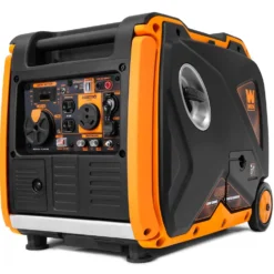 WEN 56400iX Super Quiet 4000-Watt RV-Ready Electric Start Portable Inverter Generator with Fuel Shut-Off and CO Shutdown Sensor