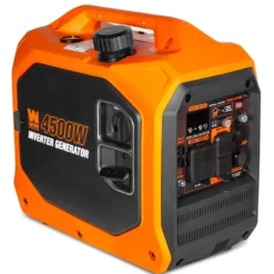 WEN 56432iX 4500-Watt Inverter Generator, RV-Ready, Quiet, Portable, and Lightweight with Fuel Shut Off and CO Watchdog