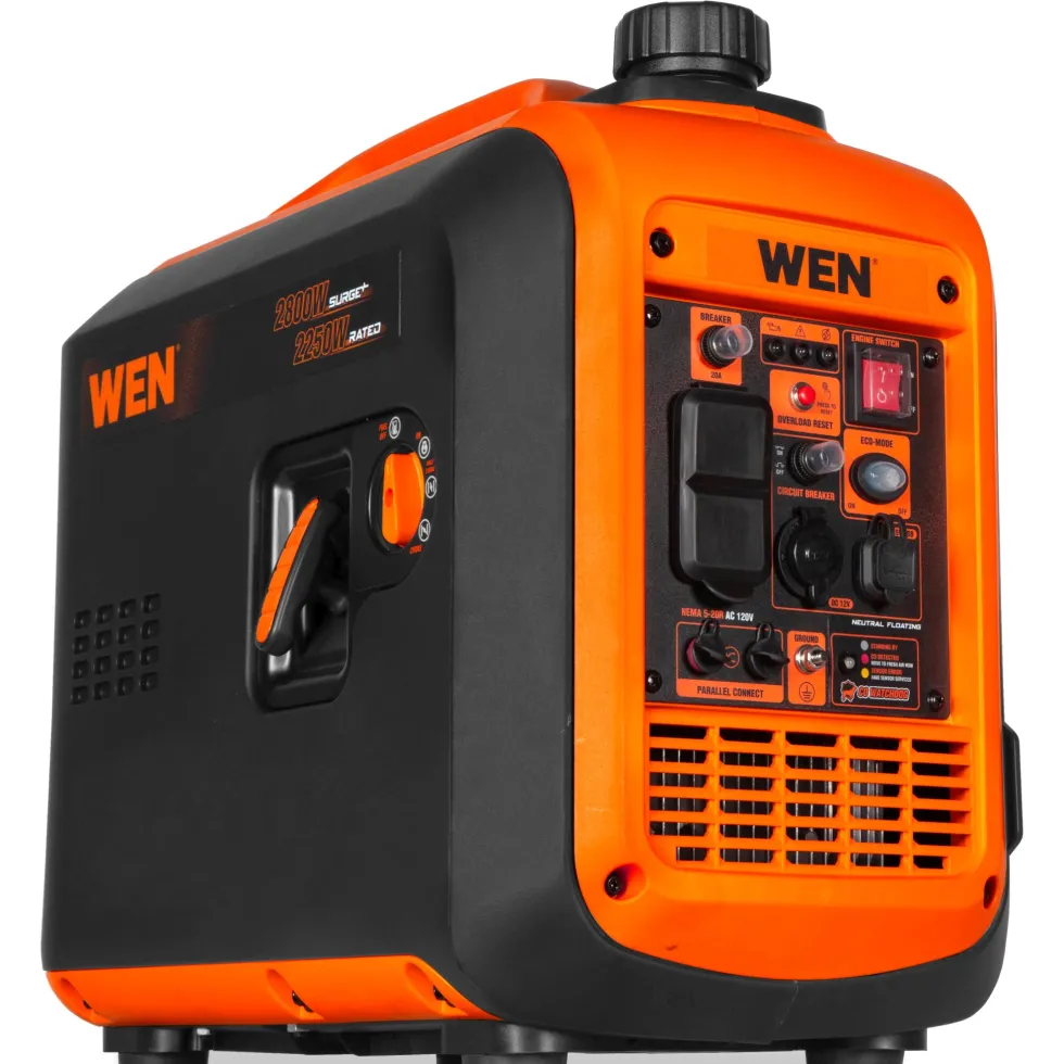 WEN 56280iX 2800-Watt Inverter Generator, Quiet, Portable, and Lightweight with Fuel Shut Off and CO Watchdog