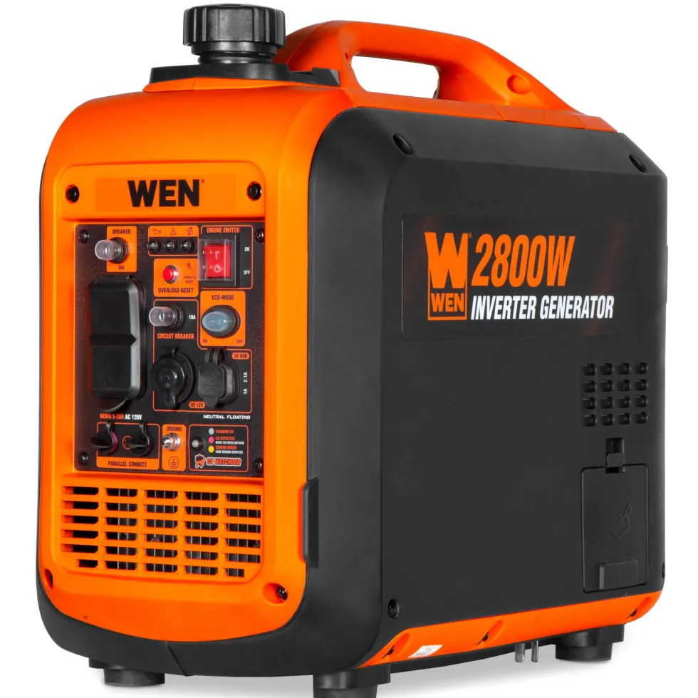 WEN 56280iX 2800-Watt Inverter Generator, Quiet, Portable, and Lightweight with Fuel Shut Off and CO Watchdog