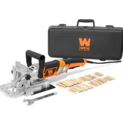 WEN JN8504 8.5-Amp Plate and Biscuit Joiner with Case and Biscuits