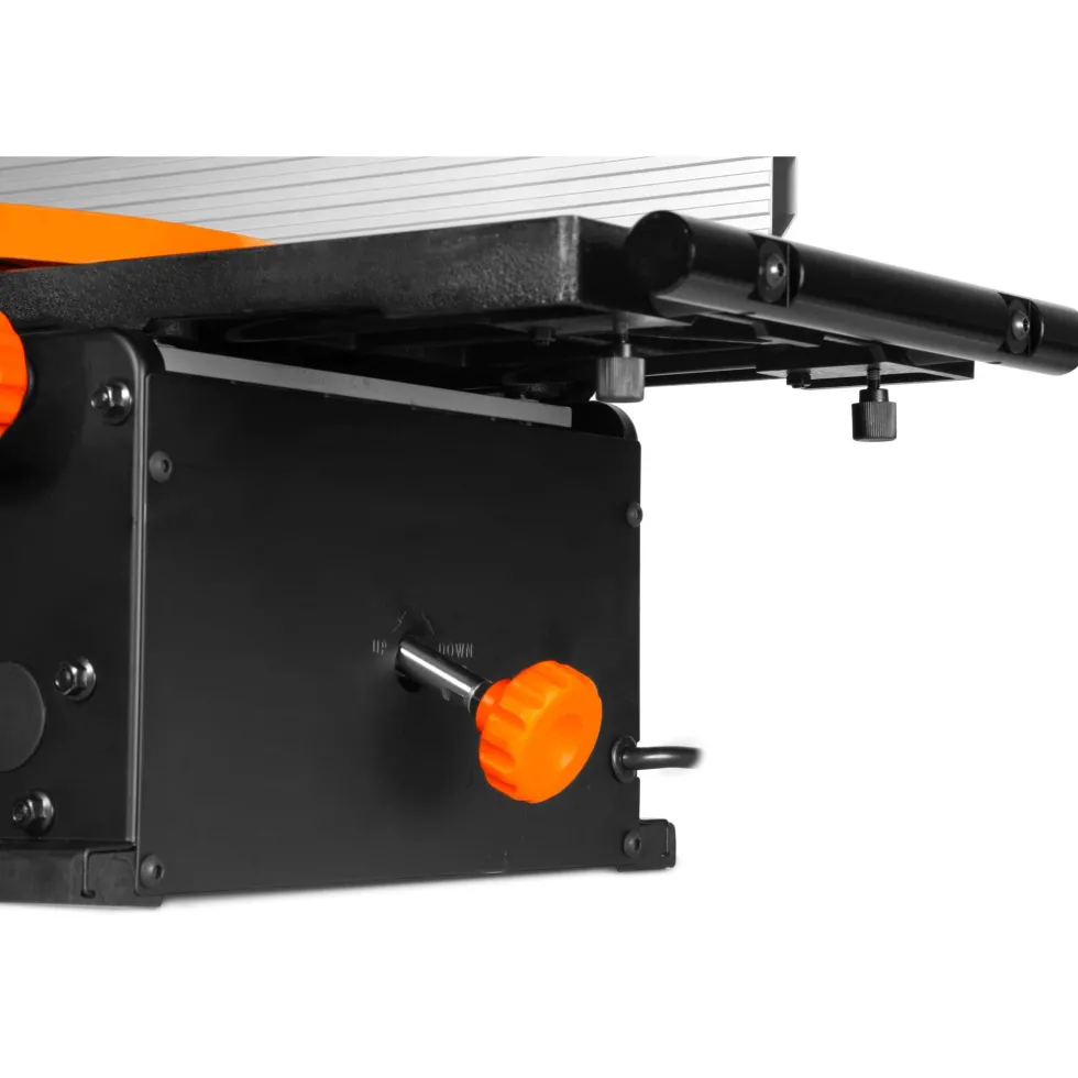 WEN JT1020H 12-Amp 10-Inch Spiral Benchtop Jointer with Extendable Cast-Iron Table