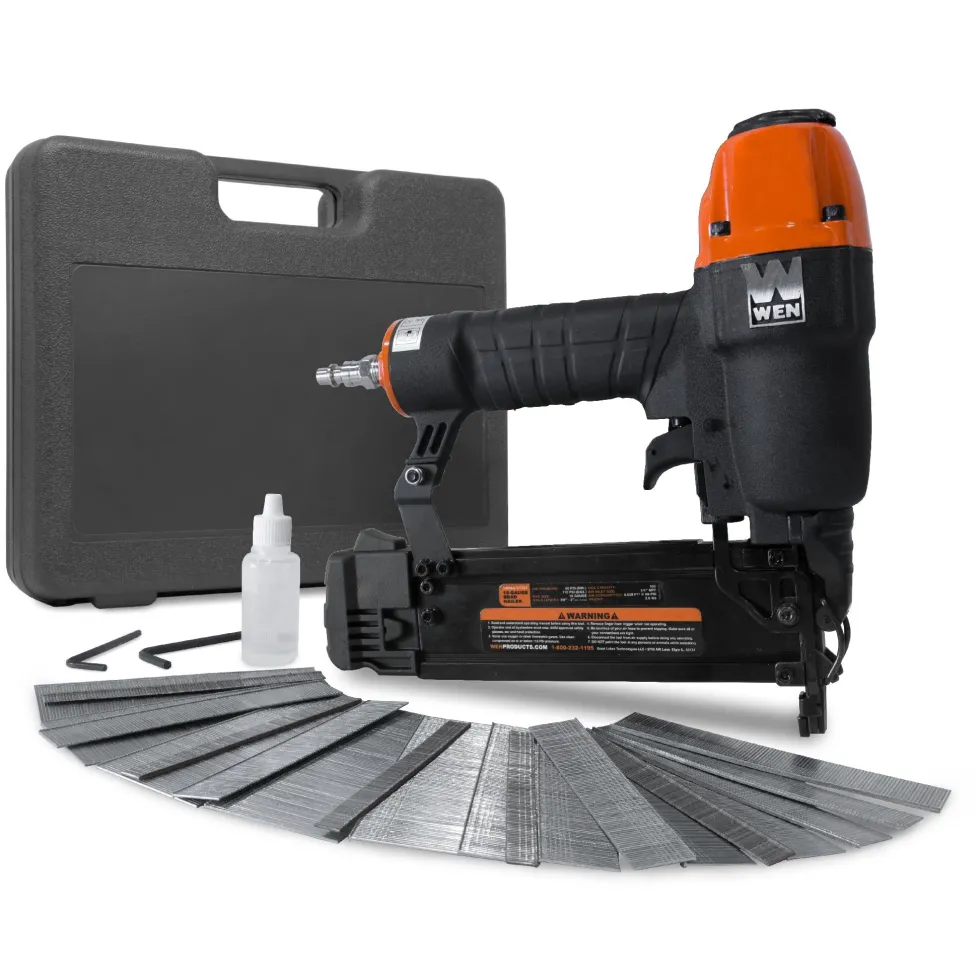 WEN 61723K 18-Gauge 3/8-Inch to 2-Inch Brad Nailer with Carrying Case and 2000 Nails