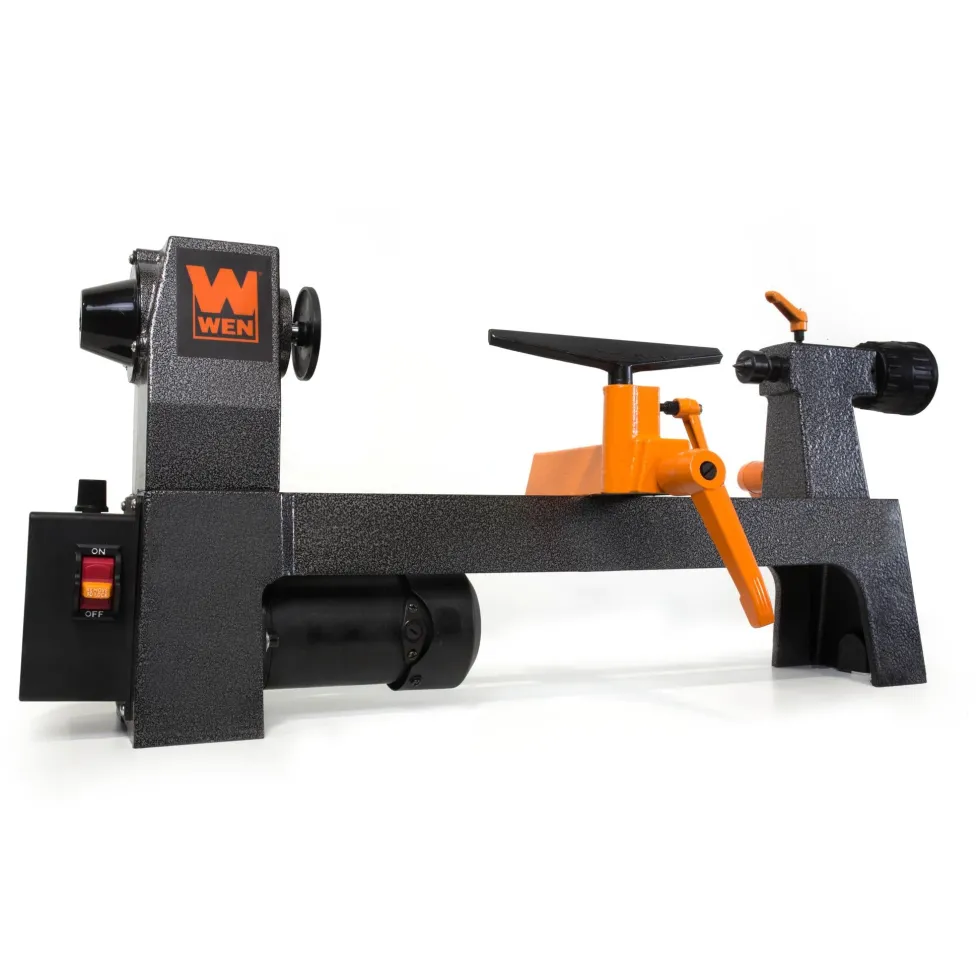 WEN LA3421 3.2-Amp 8-Inch by 13-Inch Variable Speed Mini Benchtop Wood Lathe