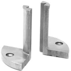 WEN LA434D 2.5-Inch Extended Lathe Chuck Jaws with Internal Square Grip and External Dovetail Profile