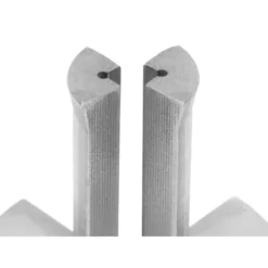 WEN LA423D 2-Inch Extended Lathe Chuck Jaws with Internal Square Grip and External Dovetail Profile