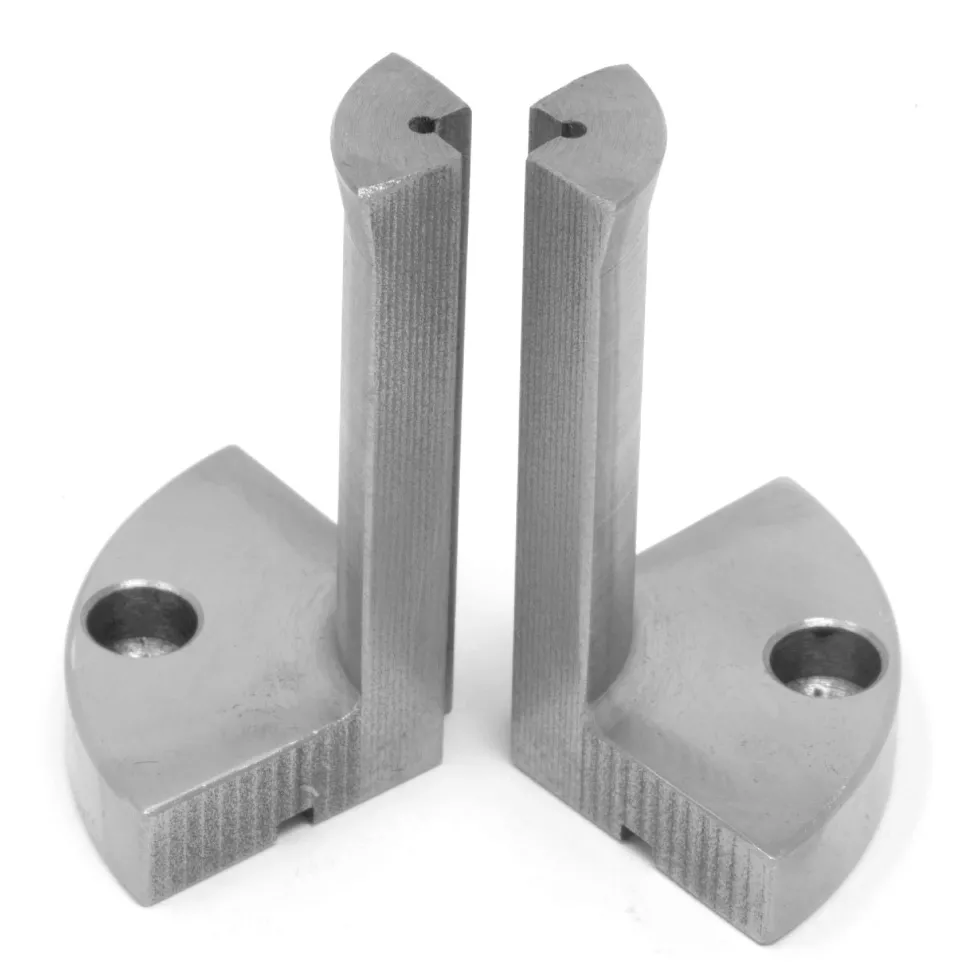 WEN LA423D 2-Inch Extended Lathe Chuck Jaws with Internal Square Grip and External Dovetail Profile