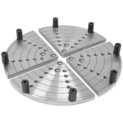 WEN LA432F 8-Inch Flat Lathe Chuck Jaws for Bowl Turning