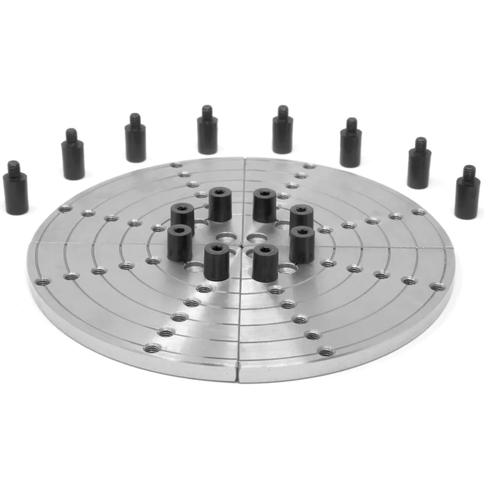 WEN LA432F 8-Inch Flat Lathe Chuck Jaws for Bowl Turning