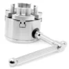 WEN LA4275 2.75-Inch 4-Jaw Self-Centering Keyed Lathe Chuck Set with 1-Inch x 8TPI Thread