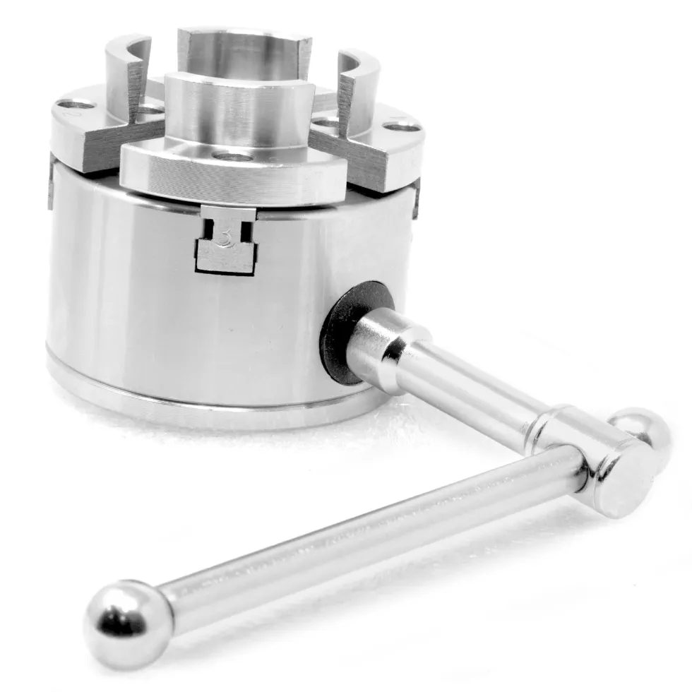 WEN LA4275 2.75-Inch 4-Jaw Self-Centering Keyed Lathe Chuck Set with 1-Inch x 8TPI Thread