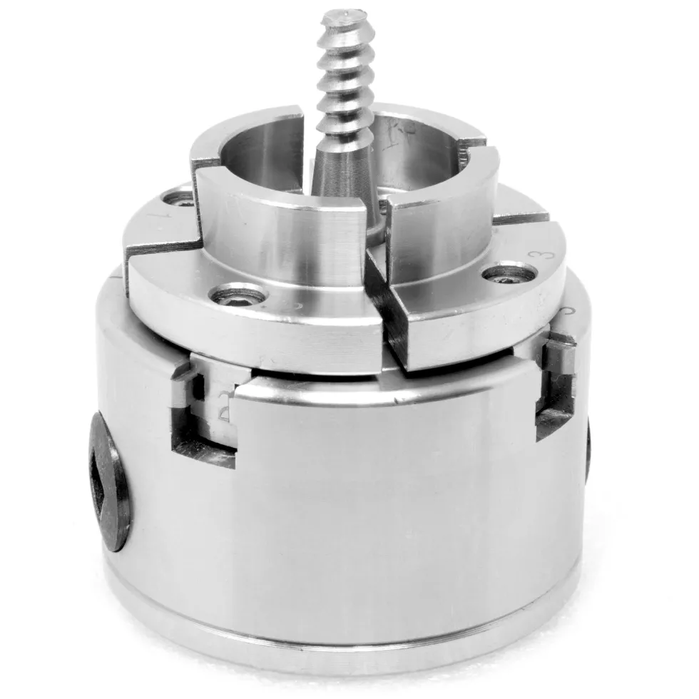 WEN LA4275 2.75-Inch 4-Jaw Self-Centering Keyed Lathe Chuck Set with 1-Inch x 8TPI Thread