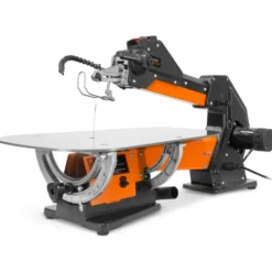 WEN LL2156 21-Inch 1.6-Amp Variable Speed Parallel Arm Scroll Saw with Extra-Large Dual-Bevel Steel Table