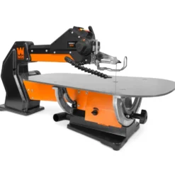 WEN LL2156 21-Inch 1.6-Amp Variable Speed Parallel Arm Scroll Saw with Extra-Large Dual-Bevel Steel Table