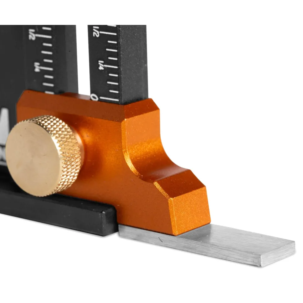 WEN ME522G 2-Inch Dual-Scale Tool Setup and Height Gauge for Band Saws, Table Saws, Router Tables, and Woodworking Equipment
