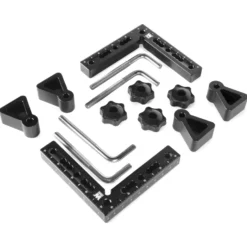 WEN ME900L 4.5-Inch 90-Degree Precision Positioning Squares and Setup Blocks with Laser-Etched Scales
