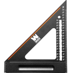 WEN ME006L 6-Inch Right Angle Heavy-Duty Precision Imperial Carpenter's Square and Layout Tool