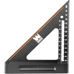 WEN ME015L 150mm Right Angle Heavy-Duty Precision Metric Carpenter's Square and Layout Tool