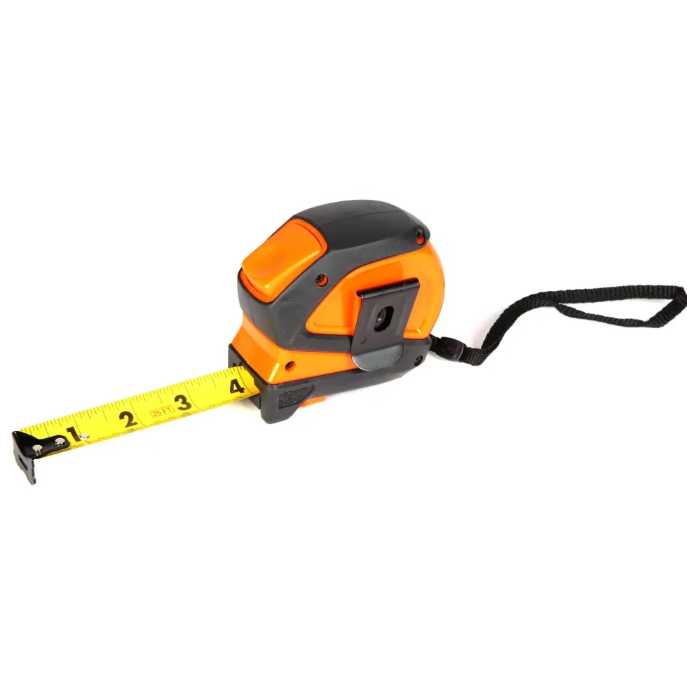 WEN ME425T-2 25-Foot Measuring Tape with Automatic Brake and Dual-Release Triggers, Two Pack